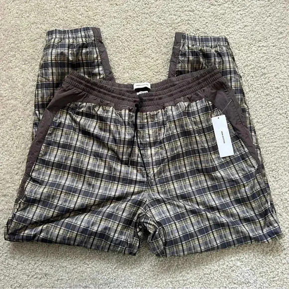 Urban Outfitters UO Plaid Wind Pant Men’s Size XL  Style# OB982931 $69 Lavande - Picture 2 of 16